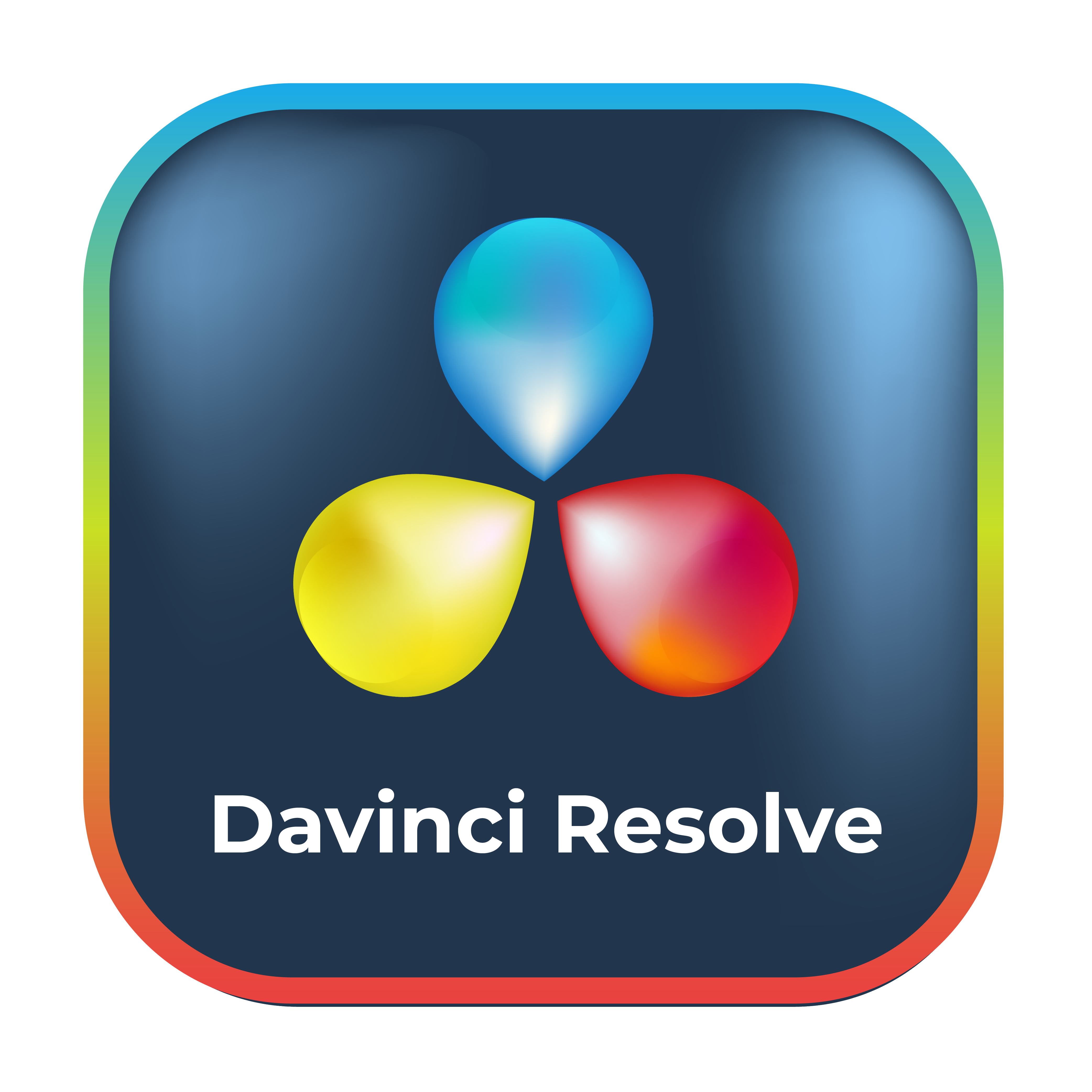 DaVinci Resolve logo